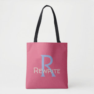 Bolsa Tote Personalize este modelo, MONOGRAM, FAMÍLIA, NOME,