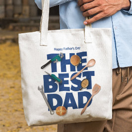 Bolsa Tote Personalize Feliz Dia dos Pais | O Melhor Pai