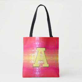 Bolsa Tote Personalize o Inicial na frente e atrás