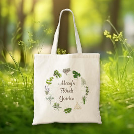 Bolsa Tote Personalize sua Sacola de Jardim de Ervas