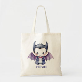 Bolsa Tote Personalized Baby Vampire Trick or Treat Bag