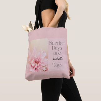 Bolsa Tote Personalized Garden Days, Gardening Hobby Gift