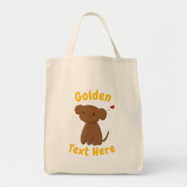 Bolsa Tote Personalized Golden Doodle Dog Tote Bags