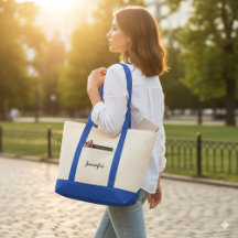 Personalized Impulse Tote With Custom Signature