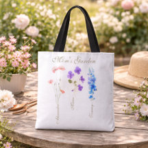 Personalized Kids Name Garden Mother