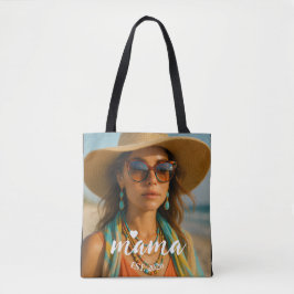 Bolsa Tote Personalized Mama Est Year Custom Gift For Mommy