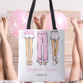 Bolsa Tote Personalized Pajama Party Trendy Sleepover Favor