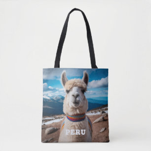 Bolsa Tote Peru Llama