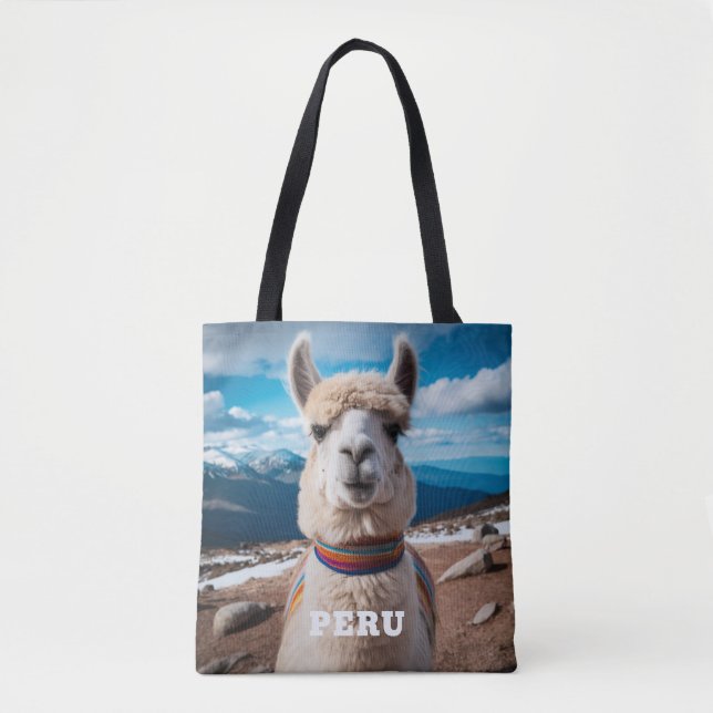 Bolsa Tote Peru Llama (Frente)