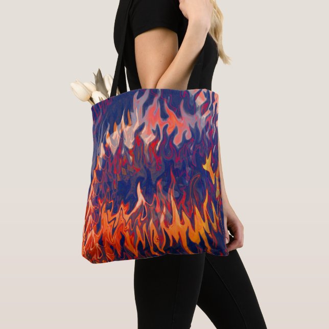 Bolsa Tote Pesadelos de um bombeiro.... (Close Up)