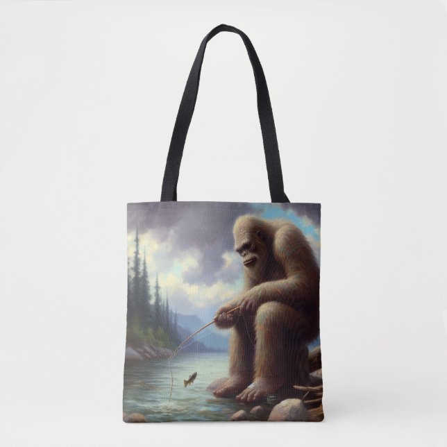 Bolsa Tote Pesca com Pé-Grande (Frente)