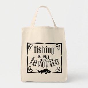 Bolsa Tote Pesca é minha citação favorita