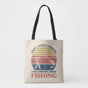 Bolsa Tote Pesca engraçado