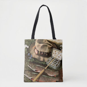Bolsa Tote Pescando ainda a vida