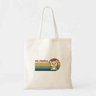 Bolsa Tote Pessoas de Gato Engraçadas Fofas e Irritadas