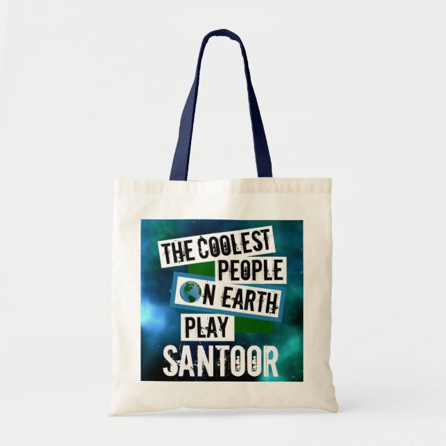 Bolsa Tote Pessoas mais legais do planeta Tocam Santoor (Frente)