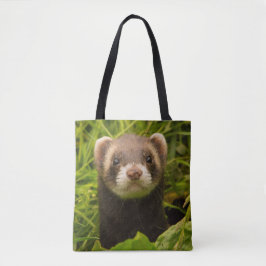 Bolsa Tote Pet Ferret na grama