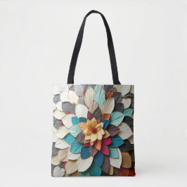 Bolsa Tote Petal Quilt Memory Bloom