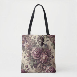 Bolsa Tote Pétalas de ameixa Despertadas - Design de Floral G
