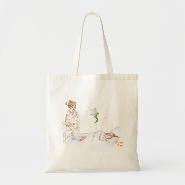 Bolsa Tote Peter Pan e Wendy (Frente)
