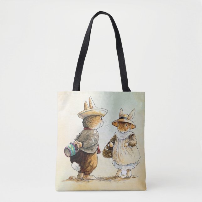 Bolsa Tote Peter Rabbit (mãe) (Frente)