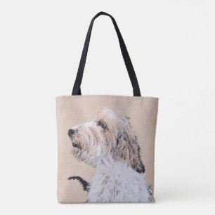 Bolsa Tote Petit Basset Griffon Vendéen Painting - Arte Canin