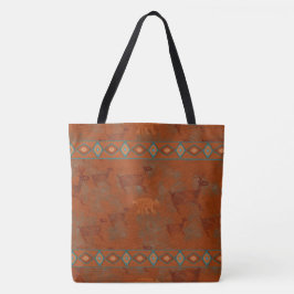 Bolsa Tote Petroglifos dos Canyons do Sudoeste