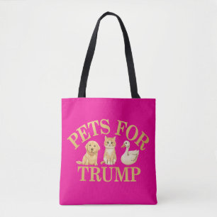 Bolsa Tote Pets para Trump: Mostra Suporte a Donald Trump