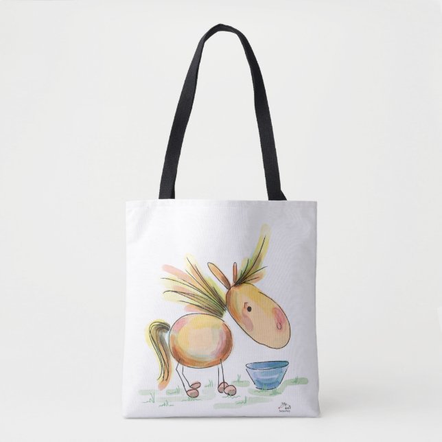 Bolsa Tote Pferde Tasche mit süssem Pony (Frente)