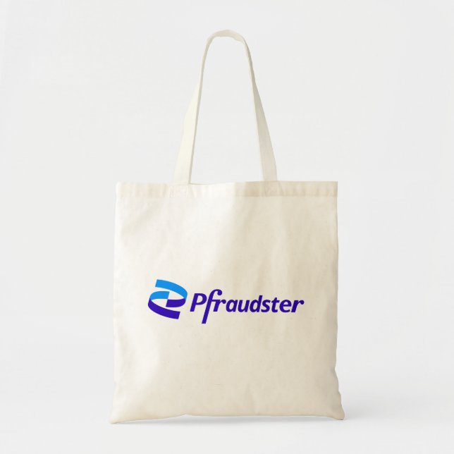Bolsa Tote Pfraudster - Logotipo da Pfizer - Saco de ferramen (Frente)