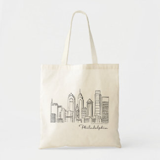 Bolsa Tote Philadelphia Skyline Tote Bag