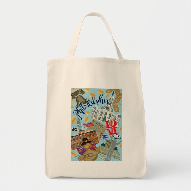 Bolsa Tote Philadelphia Tote Bag (Frente)