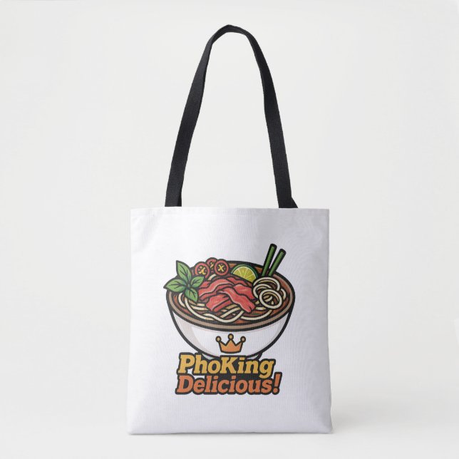 Bolsa Tote Pho king Delicious! (Frente)