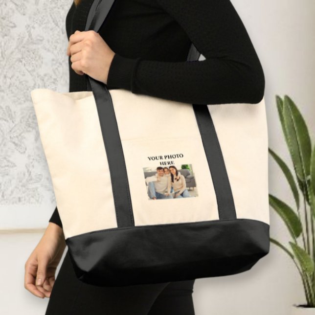 Bolsa Tote Photo Tote Bag, Custom Tote Bag With Photo, Custom (Criador carregado)