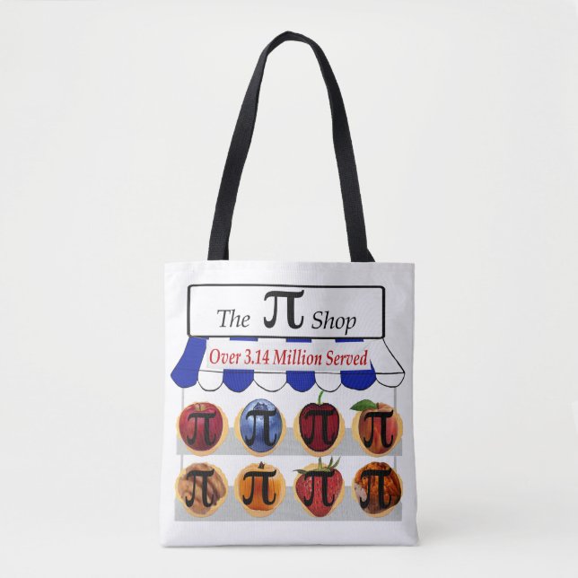Bolsa Tote Pi Shop (Frente)