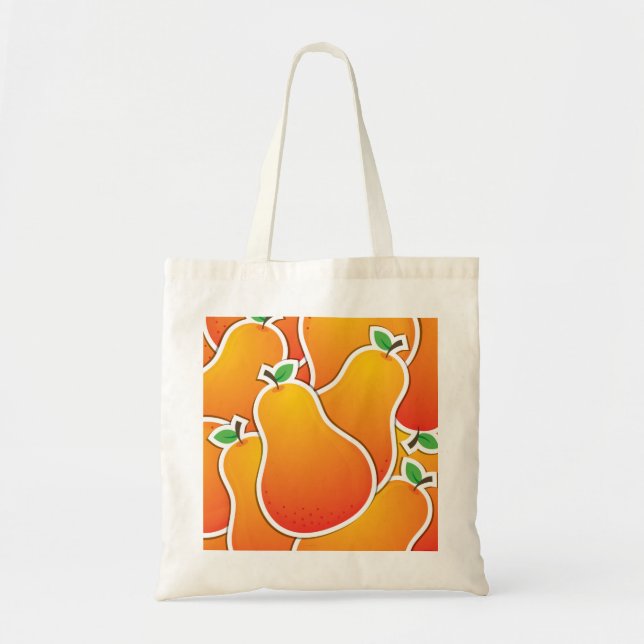 Bolsa Tote Pia de laranja-funfa (Frente)