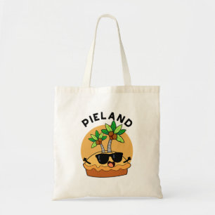 Bolsa Tote Piada da Ilha Divertida da Terra de Torta 