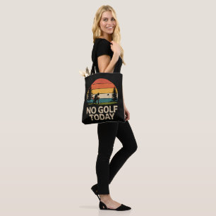 Bolsa Tote Piada Sem Golfe Hoje Engraçado Triste