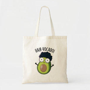 Bolsa Tote Piadinhas engraçadas de abacate Hair-vocado