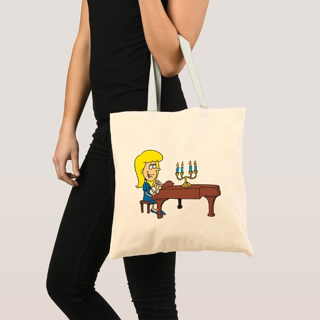 Bolsa Tote Pianista (Criador carregado)