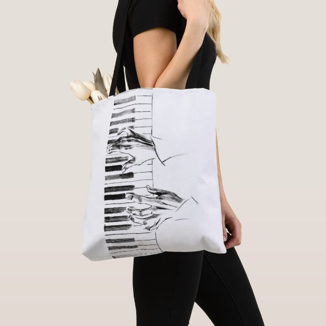 Bolsa Tote Piano (Close Up)