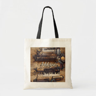 Bolsa Tote Piano Music Personalizada Tot Bag