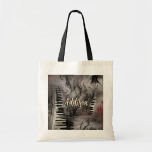 Bolsa Tote Piano Music Personalizada Tot Bag