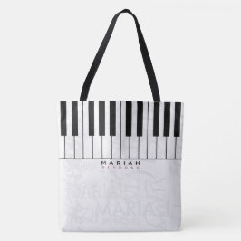 Bolsa Tote Piano Personalizado