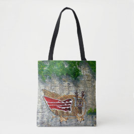 Bolsa Tote Piasa Bird Illinois Native American Legend