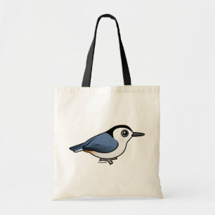 Bolsa Tote Pica-pau-cinzento Branco-breasted