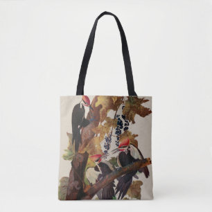 Bolsa Tote Pica-Pau-Grande de John James Audubon Impressão de