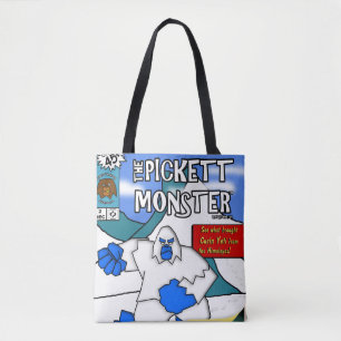 Bolsa Tote PICKETT MONSTER - Revista em Quadrinhos #2