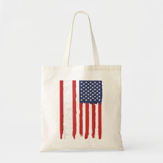 Bolsa Tote Pickleball American Flag Patriotic USA 894 (Frente)