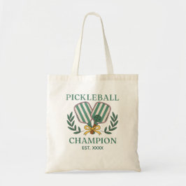 Bolsa Tote Pickleball Champion Custom Established Year